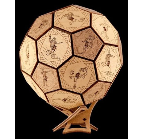 EscapeWelt Dřevěný hlavolam Quest Ball