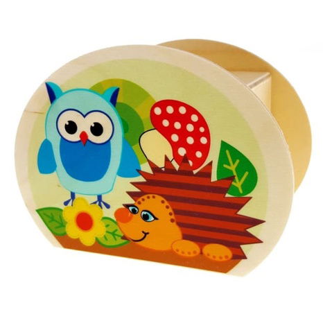 Hess Dřevěná pokladnička lesní zvířátka