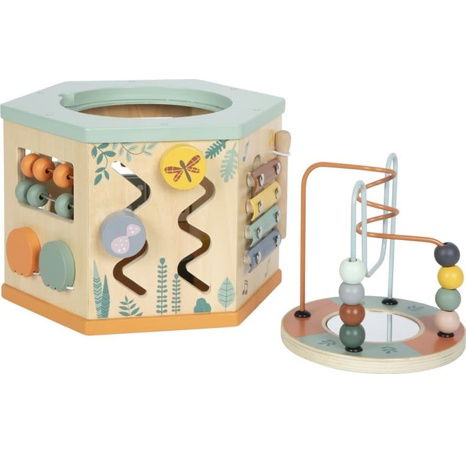 small foot Motorická kostka se 7 hracími plochami Safari