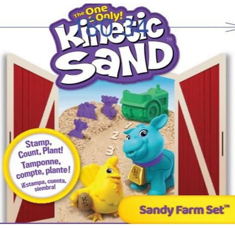 Kinetic Sand První farma – hrací set