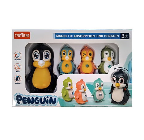 Bavytoy Chodící tučňák s mláďaty