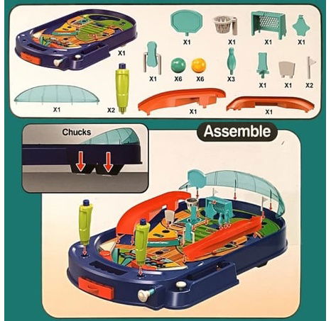Stolní pinball-fotbal