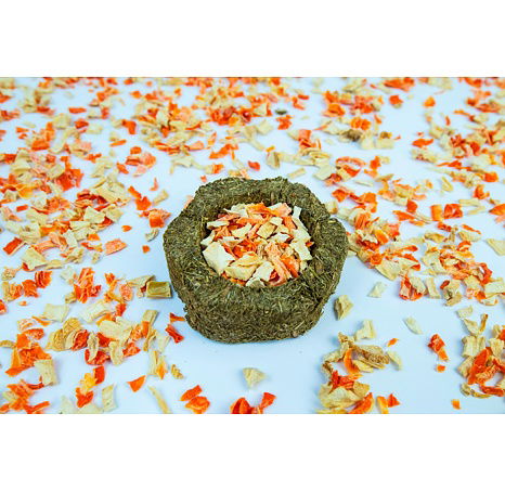 LIMARA Bezobilná krmná miska Goody Crunch Mrkev - Pastinák 50g