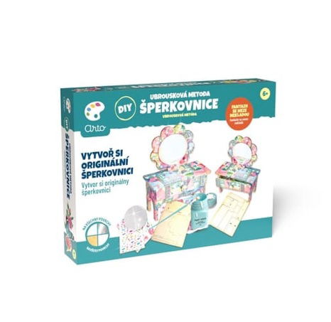 ARTO DIY Šperkovnice - ubrousková metoda