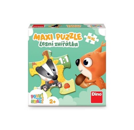 Dino První hraní: Lesní zvířátka 15 maxi Puzzle