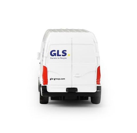 Kovové auto GLS s otevíracími dveřmi 12 cm