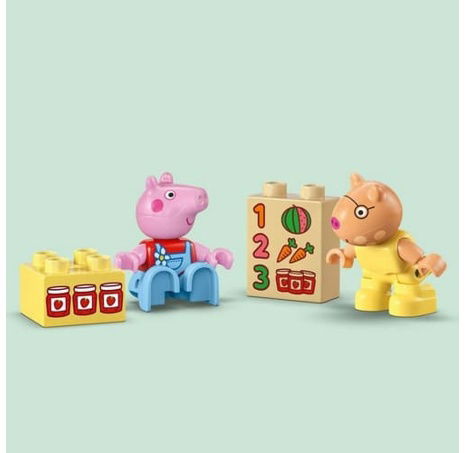 LEGO® DUPLO® 10468 Prasátko Peppa: Traktor a tržnice