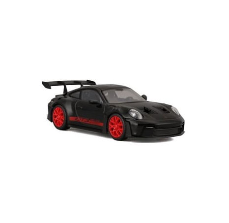 Bburago - RACE, Porsche 911 GT3 RS v dekorativním boxu, černá, 1:43