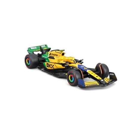 Bburago - RACE Formule F1, Team McLaren MCL38 (2024) Senna Edition, #4 Lando Norris, 1:43