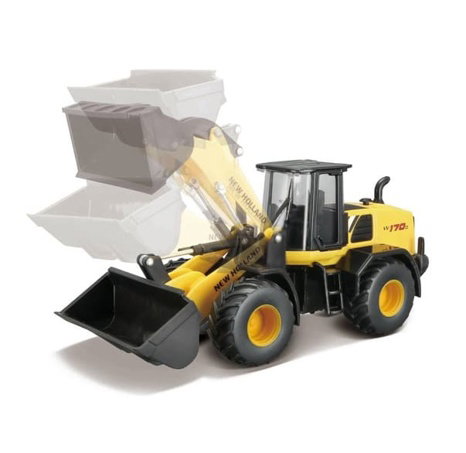 Bburago - Construction, New Holland W170D - Kolový nakladač, 1:50