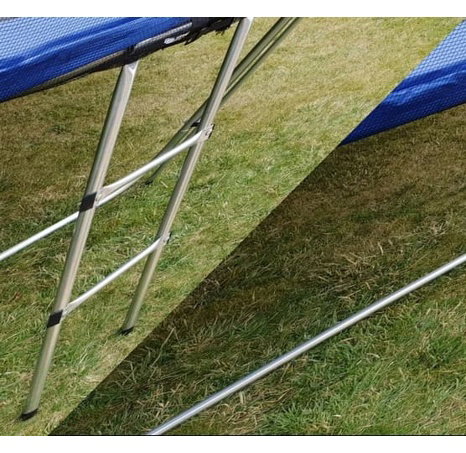 Trampolína 366 cm + ochranná síť + žebřík