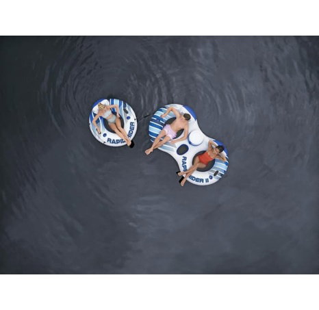 Nafukovací double křeslo se síťkou Rapid Rider™ - 50 x 240 x 122 cm