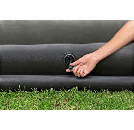 Semišová nafukovací matrace TriTech™ Queen, 203m x 152m x 36cm