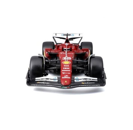 Bburago – RACE Formule F1 Ferrari SF-25 (2025) s helmou, #16 Charles Leclerc, 1:18