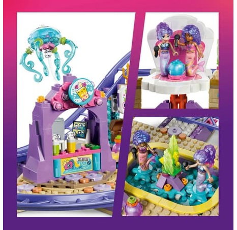 Lego Friends 42703 Jízda na horské dráze s mořskými pannami