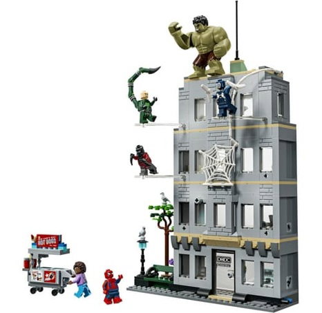Lego Marvel 76350 Epické střetnutí: Spider-Man vs. Hulk