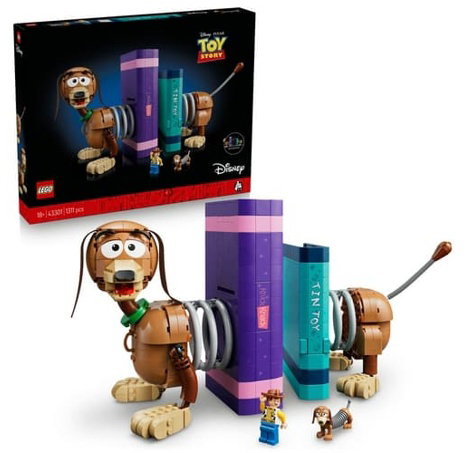 Lego Disney 43301 Knižní zarážka: Slinky z filmu Toy Story