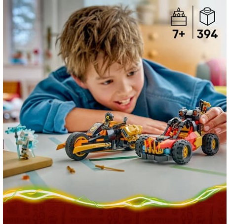 Lego Ninjago 71864 Kombinovatelná vozidla Kaie a Colea