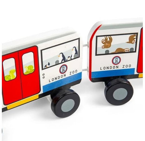 Bigjigs Toys Tahací hračka Londýnské metro