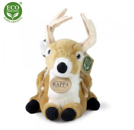 Rappa Plyšový jelen/koloušek ležící 21 cm ECO-FRIENDLY