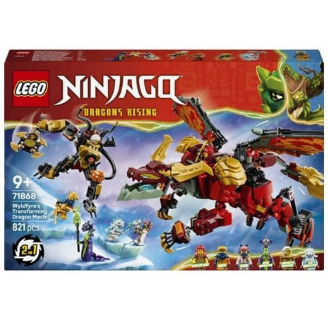 Lego Ninjago 71868 Wyldfyre a transformační dračí oblek