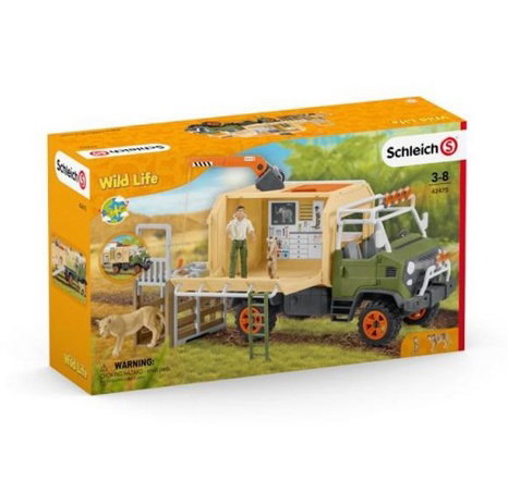 Schleich 42475 Velký záchranný vůz pro zvířata