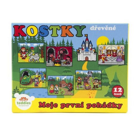 Holzwürfel My First Fairy Tales 12pcs