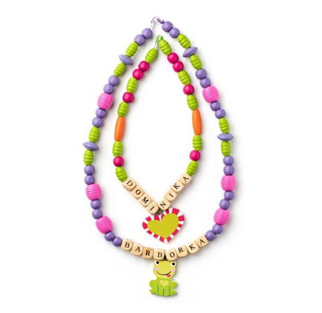 Korálky ABC v krabičce