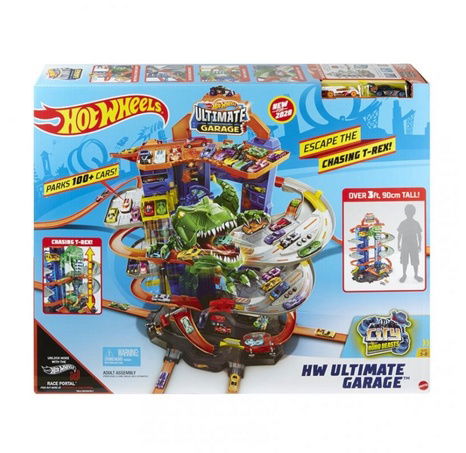 Hot Wheels CITY GARÁŽ S T-REXEM