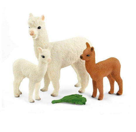 Schleich 42544 Rodina lam Alpaka