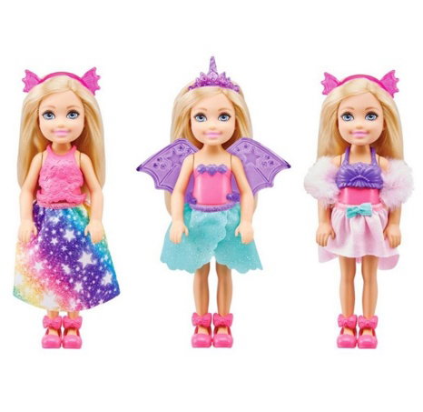 Barbie Chelsea s oblečky herní set