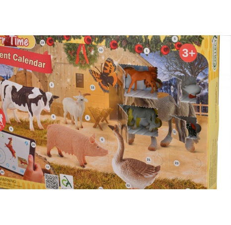 Adventní kalendář  farma a koně