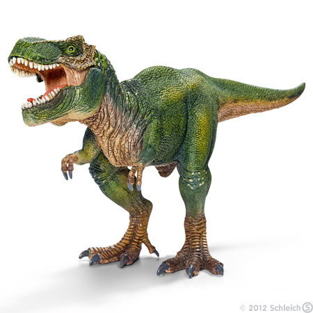 Schleich 14525 Prehistorické zvířátko - Tyrannosaurus Rex s pohyblivou čelistí