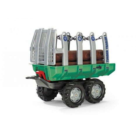 Vlečka s kládami Timber Trailer 2-osá-zelená