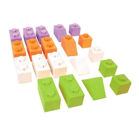 Bigjigs Baby Holz Clutches - Basis-Set