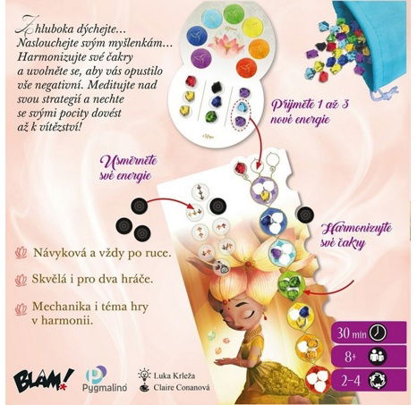 Pygmalino Čakra společenská hra