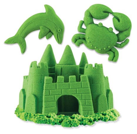 Kinetic sand balení zeleného písku 0,9 kg