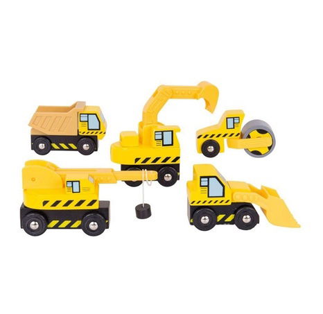 Bigjigs Schienenbaumaschinen