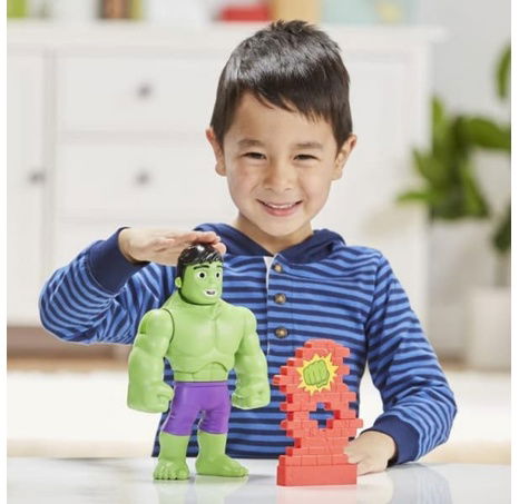 SPIDEY AMAZING FRIENDS -  MLÁTIČKA HULK