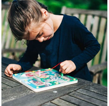 Bigjigs Toys Magnetické bludiště Farma