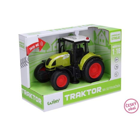 Traktor na setrvačník s efekty 18 cm