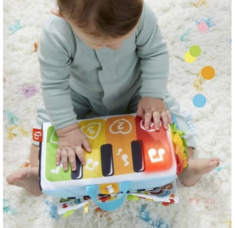 Fisher-Price®  MĚKKÉ PIANO SE ZRCÁTKEM