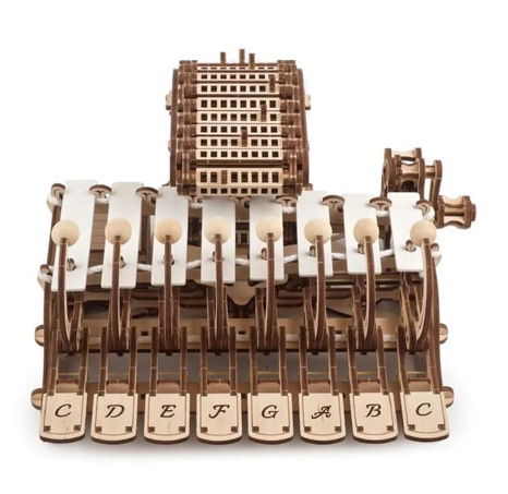 Ugears 3D dřevěné mechanické puzzle Programovatelná celesta