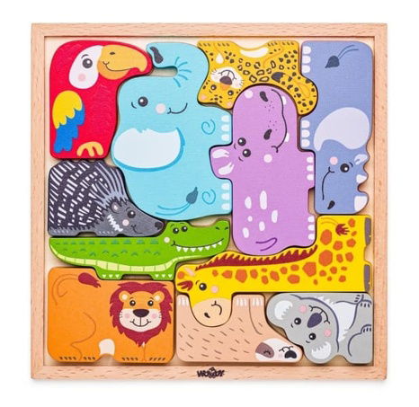 Puzzle an Bord - Tiere