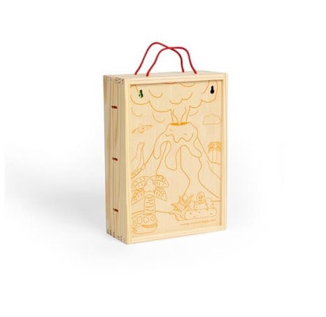 Bigjigs Toys Krabička na hraní dinosauři