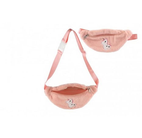 Niere Einhorn Stoff 30cm in Tasche 15x30cm