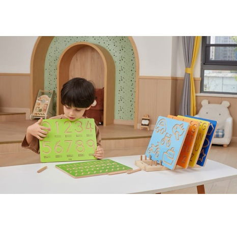 Dřevěná tabulka - uvolnění rukou