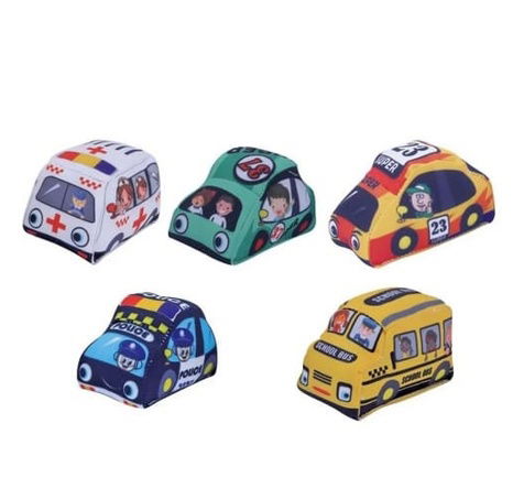 Bavytoy Látková autíčka sada s podložkou