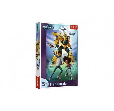 Transformers Puzzle Team 100 Teile 27,5x41cm in Schachtel 20x29x4cm