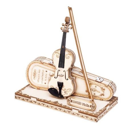 RoboTime 3D-Holzpuzzle Viola